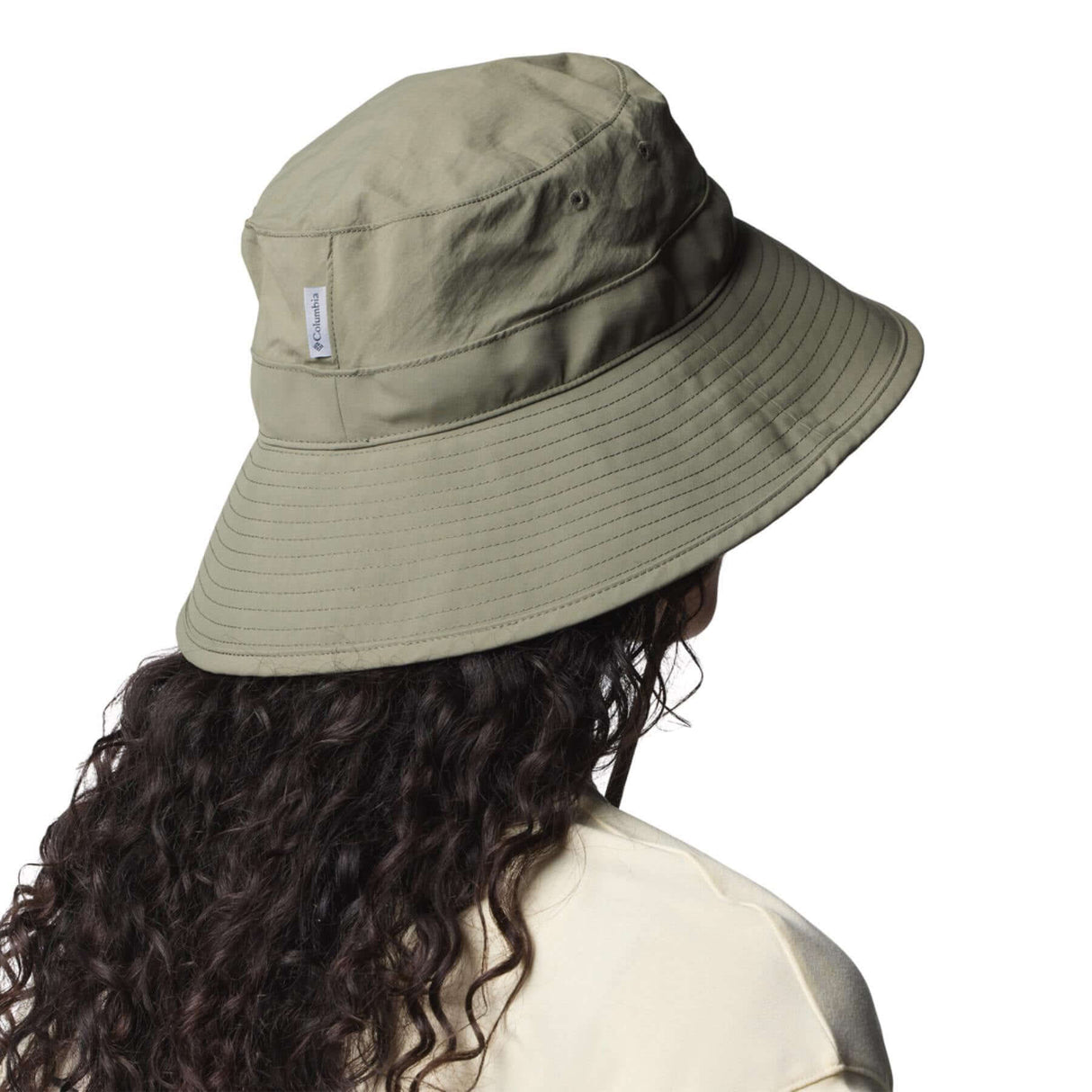 Columbia Diamond Crest Sun Hat White / Small/Medium-White / Large/X-Large-Stone Green / Small/Medium-Stone Green / Large/X-Large #- 53 Degrees North 