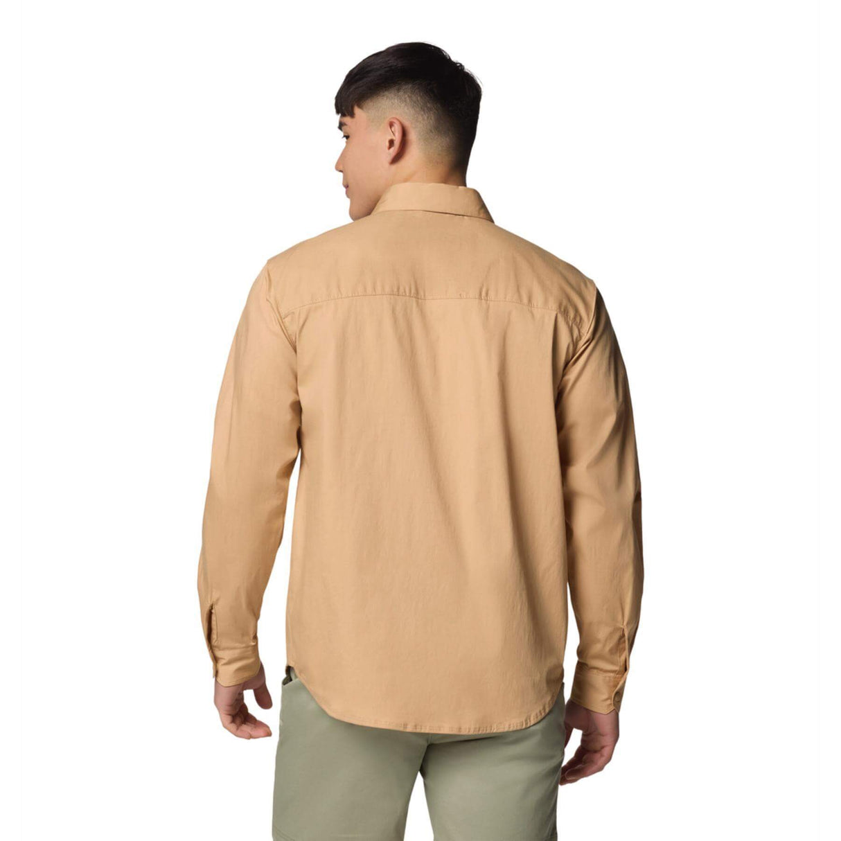 Columbia Men's Landroamer Twill Long Sleeve Shirt Shark / Small-Shark / Medium-Shark / Large-Shark / X-Large-Shark / XX-Large #- 53 Degrees North 