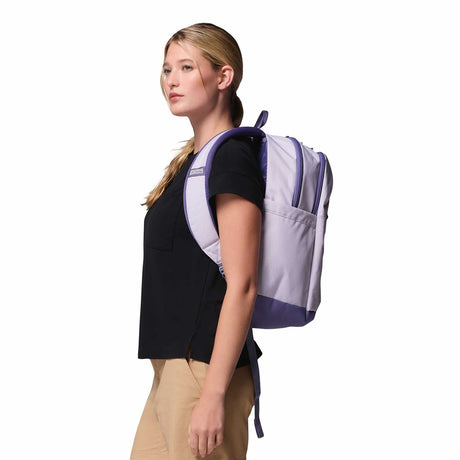 Columbia Buxton 26L Backpack Black-Lavender Pearl/Stormwatch #- 53 Degrees North 
