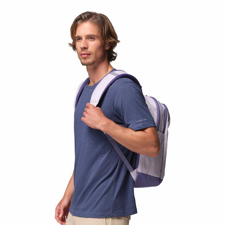 Columbia Buxton 26L Backpack Black-Lavender Pearl/Stormwatch #- 53 Degrees North 