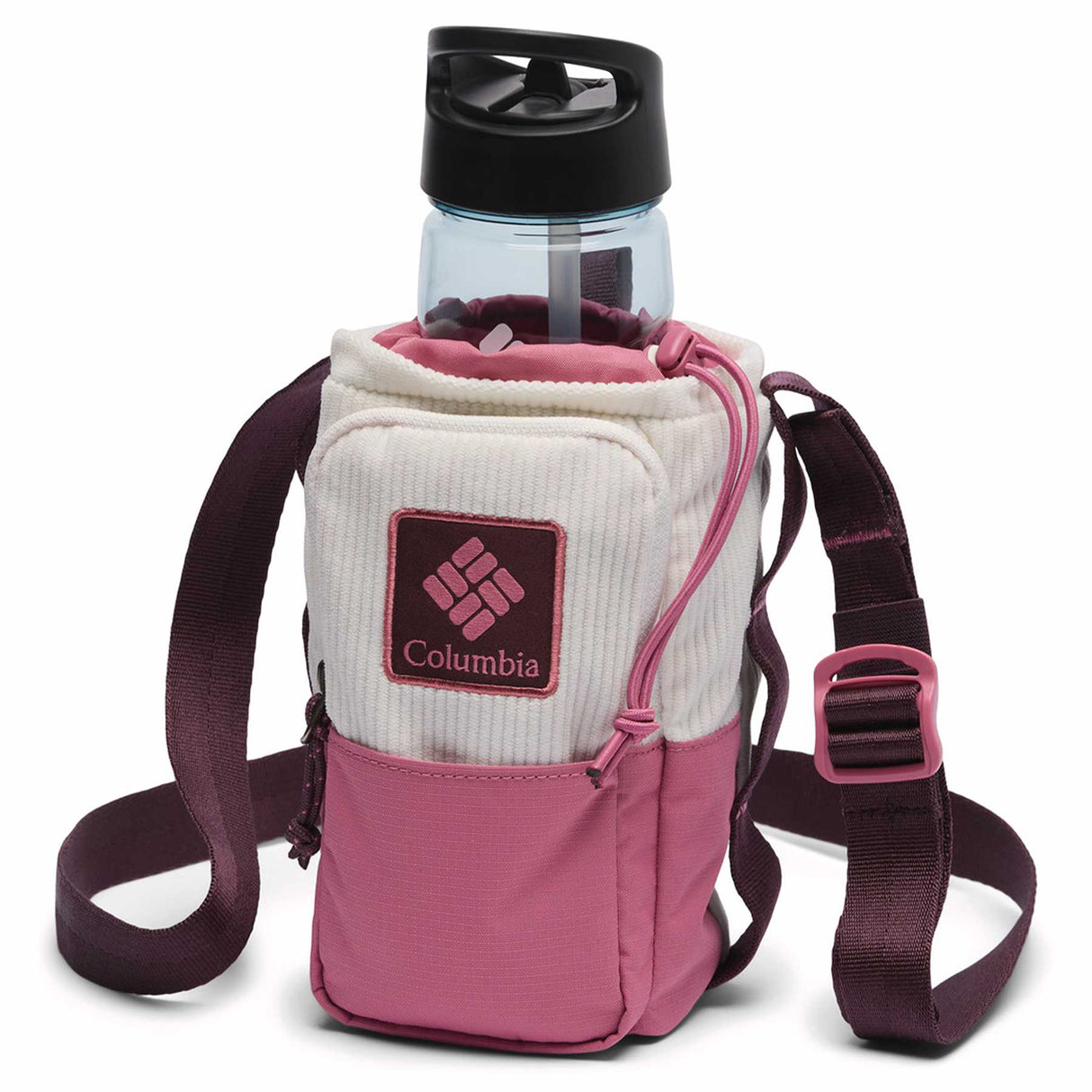 Columbia Trail Traveler Water Bottle Sling Black-Lavender Pearl/Shark-Eraser Pink/Fig/Lemon Wash-Seal Salt Corduroy/Rosette/Moonvista #- 53 Degrees North 
