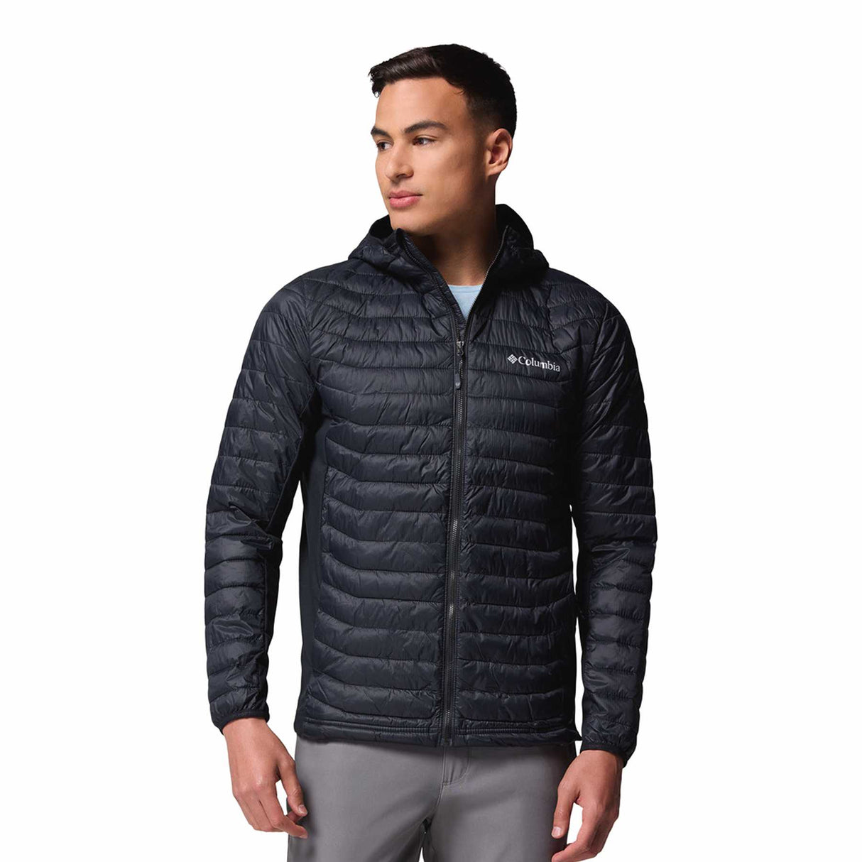 Men's Powder Pass Hybrid Hooded Jacket