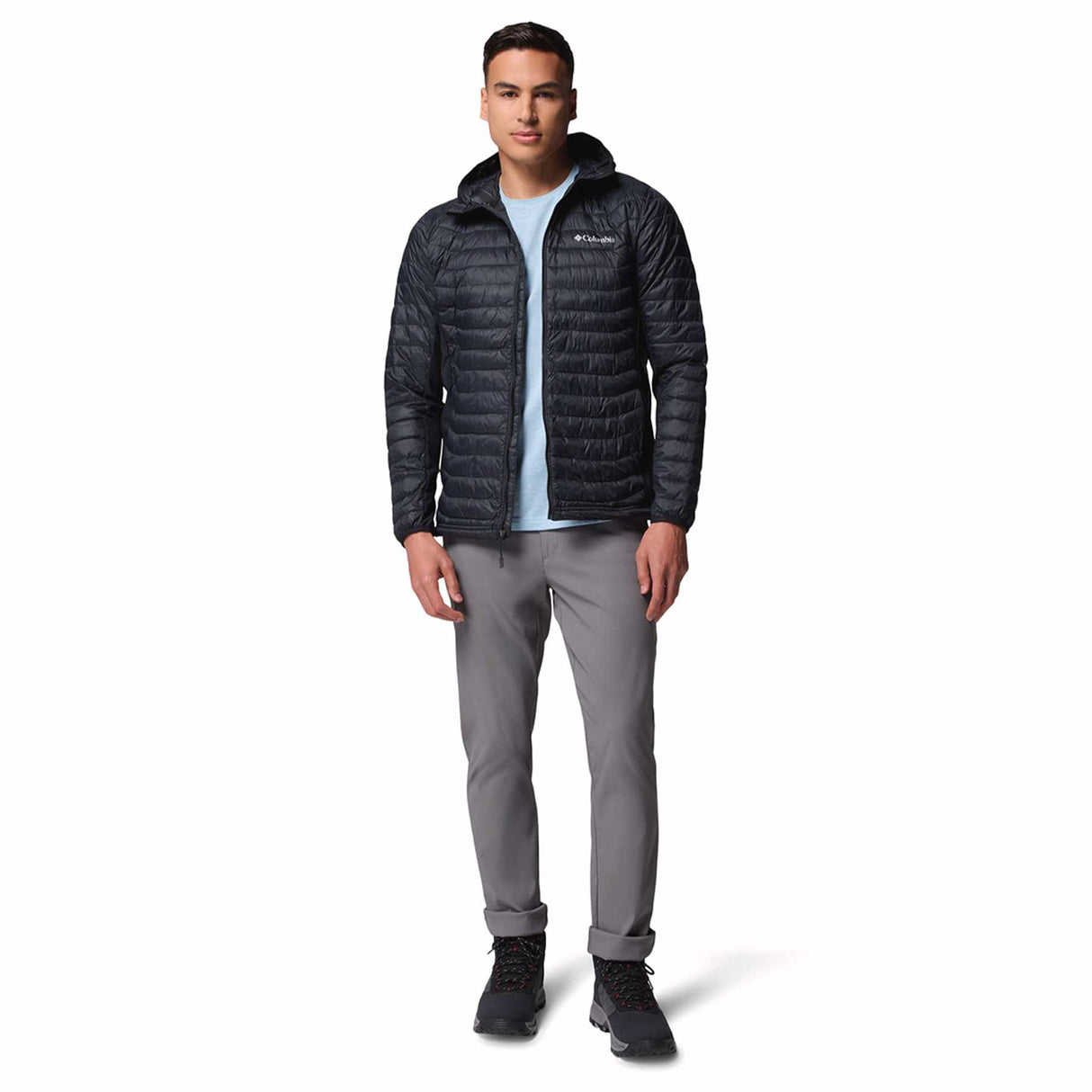 Men's Powder Pass Hybrid Hooded Jacket