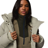 Columbia Women's Amaze Puff Mid Hooded Jacket Safari / X-Small-Safari / Small-Safari / Medium-Safari / Large-Safari / X-Large #- 53 Degrees North 