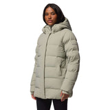 Columbia Women's Amaze Puff Mid Hooded Jacket Safari / X-Small-Safari / Small-Safari / Medium-Safari / Large-Safari / X-Large #- 53 Degrees North 