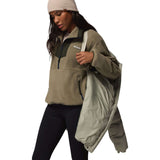 Columbia Women's Amaze Puff Mid Hooded Jacket Safari / X-Small-Safari / Small-Safari / Medium-Safari / Large-Safari / X-Large #- 53 Degrees North 
