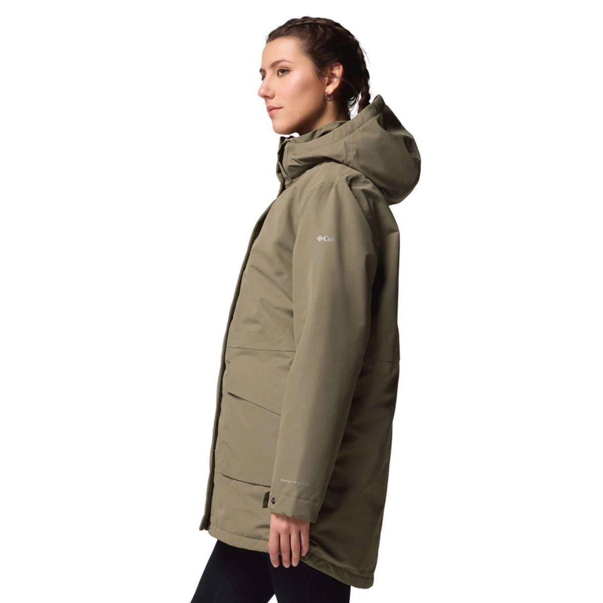 Columbia Women's Pulaski Waterproof Parka Dark Stone / X-Small-Dark Stone / Small-Dark Stone / Medium-Dark Stone / Large-Dark Stone / X-Large #- 53 Degrees North 