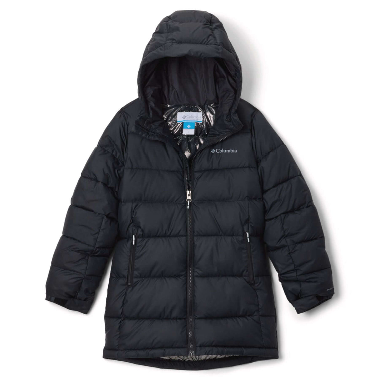 Columbia Kids' Pike Lake Mid Jacket Black / Age 4-5-Black / Age 6-7-Black / Age 8-9-Black / Age 10-12-Black / Age 14-16 #- 53 Degrees North 