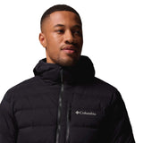 Columbia Men's Drift Peak Stretch Down Hooded Jacket Black / Small-Black / Medium-Black / Large-Black / X-Large-Black / XX-Large #- 53 Degrees North 