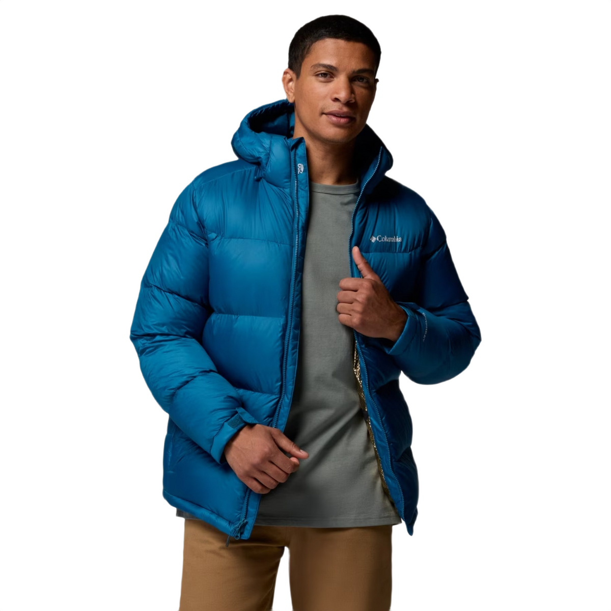 Men's Cloudview Down Hooded Jacket