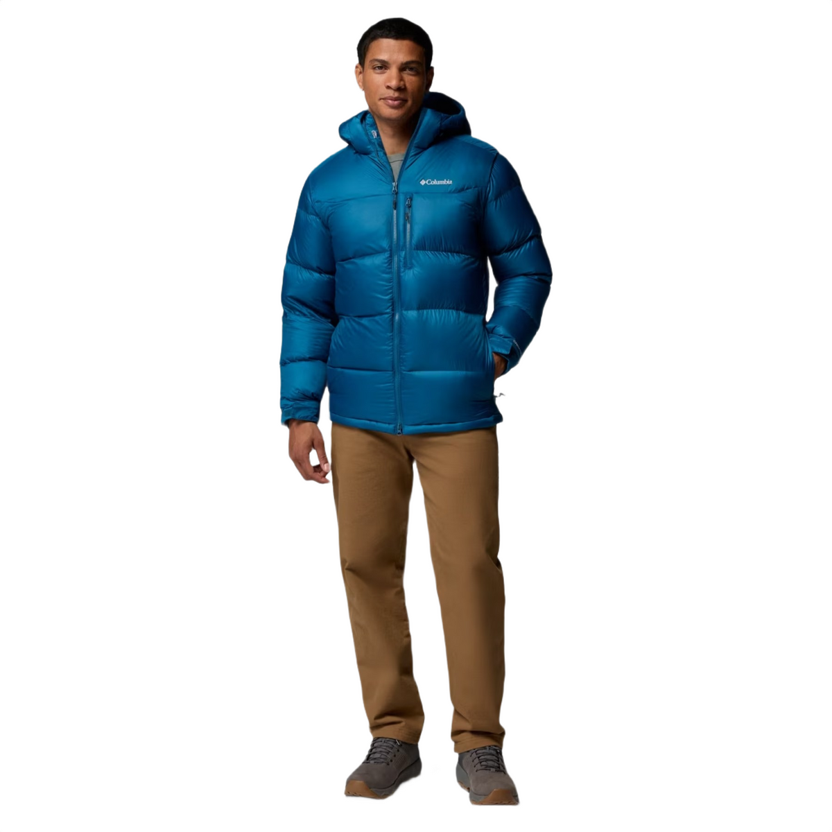 Men's Cloudview Down Hooded Jacket