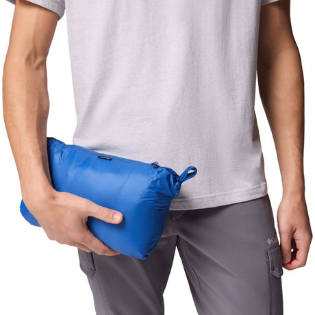 Columbia Men's Corelite Down Hooded Jacket Mountain Blue / Small-Mountain Blue / Medium-Mountain Blue / Large-Mountain Blue / X-Large-Mountain Blue / XX-Large #- 53 Degrees North 