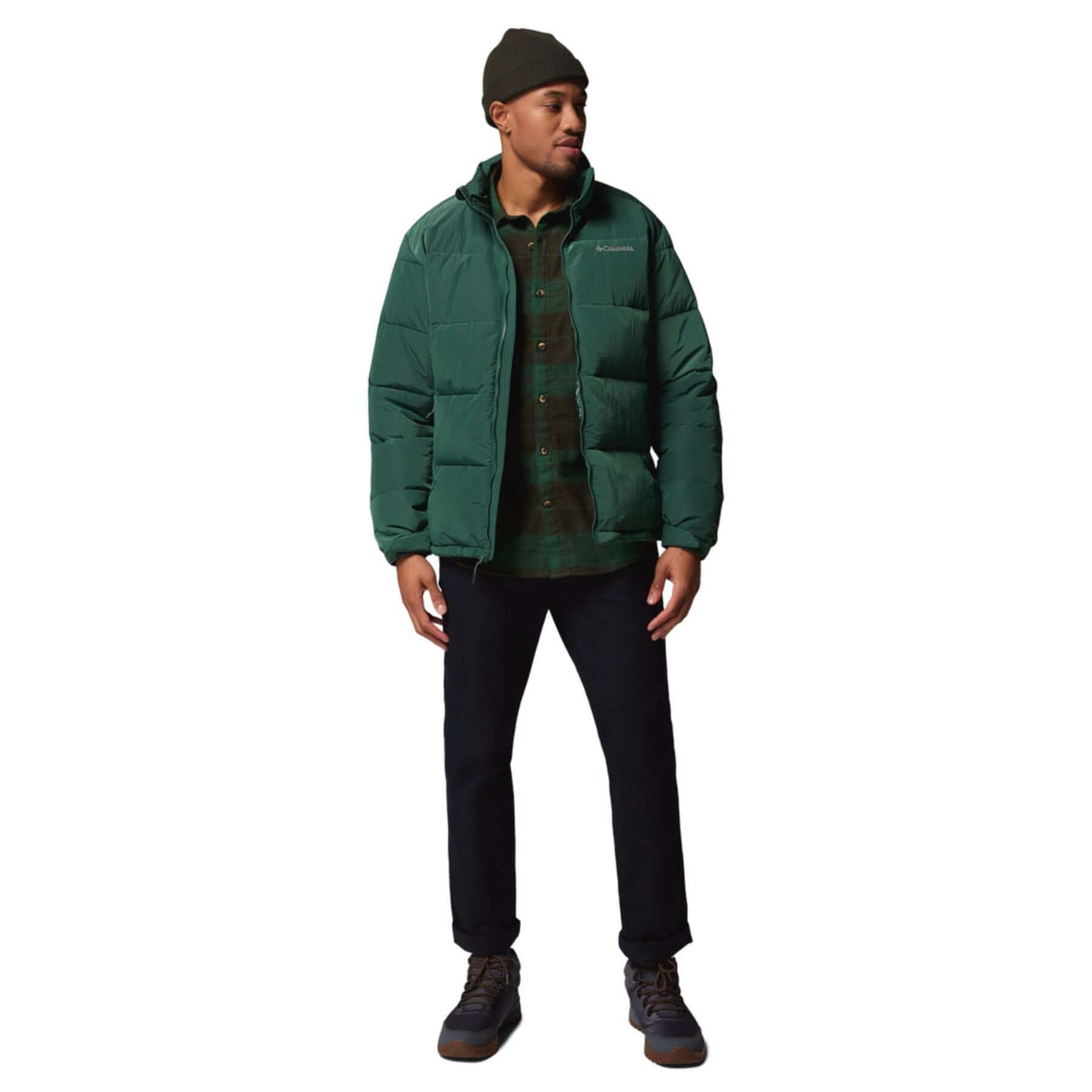 Columbia Men's Pike Lake Novelty Insulated Jacket Rain Forest / Small-Rain Forest / Medium-Rain Forest / Large-Rain Forest / X-Large-Mountain Blue / Small #- 53 Degrees North 