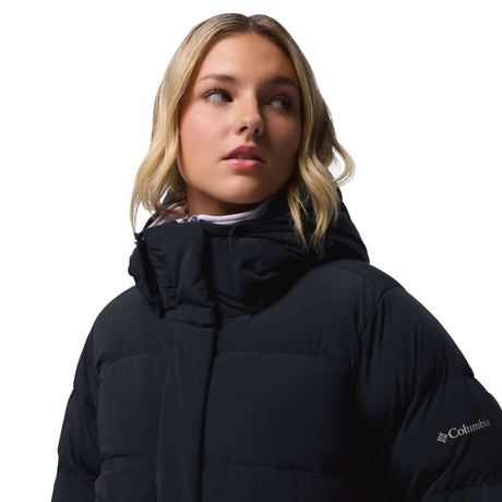 Columbia Women's Amaze Puff Long Hooded Jacket Black / X-Small - 53 Degrees North