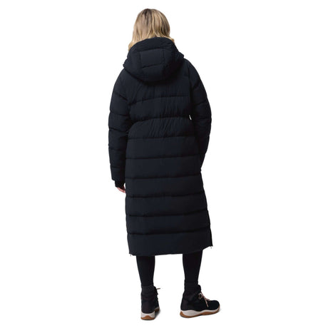 Columbia Women's Amaze Puff Long Hooded Jacket Black / X-Small-Black / Small-Black / Medium-Black / Large-Black / X-Large #- 53 Degrees North 