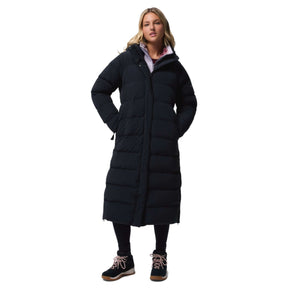 Columbia Women's Amaze Puff Long Hooded Jacket Black / X-Small-Black / Small-Black / Medium-Black / Large-Black / X-Large #- 53 Degrees North 