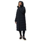 Columbia Women's Amaze Puff Long Hooded Jacket Black / X-Small-Black / Small-Black / Medium-Black / Large-Black / X-Large #- 53 Degrees North 