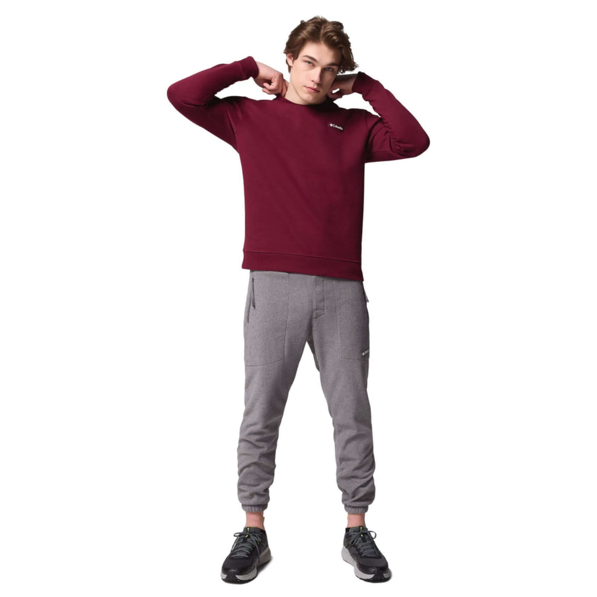 Columbia Men's Sequoia Grove Fleece Trousers City Grey Heather / Small-City Grey Heather / Medium-City Grey Heather / Large-City Grey Heather / X-Large-City Grey Heather / XX-Large #- 53 Degrees North 