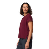 Columbia Women's Daniela Falls T-Shirt Rich Wine / X-Small-Rich Wine / Small-Rich Wine / Medium-Rich Wine / Large-Rich Wine / X-Large #- 53 Degrees North 