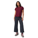 Columbia Women's Daniela Falls T-Shirt Rich Wine / X-Small-Rich Wine / Small-Rich Wine / Medium-Rich Wine / Large-Rich Wine / X-Large #- 53 Degrees North 