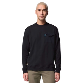 Columbia Men's High Cascades French Terry Sweater Dark Stone / X-Small-Dark Stone / Small-Dark Stone / Medium-Dark Stone / Large-Black / X-Small #- 53 Degrees North 