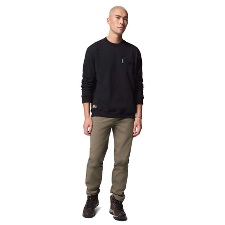 Columbia Men's High Cascades French Terry Sweater Dark Stone / X-Small-Dark Stone / Small-Dark Stone / Medium-Dark Stone / Large-Black / X-Small #- 53 Degrees North 