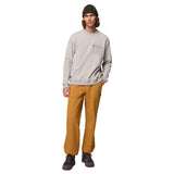 Columbia Men's High Cascades French Terry Sweater Dark Stone / X-Small-Dark Stone / Small-Dark Stone / Medium-Dark Stone / Large-Black / X-Small #- 53 Degrees North 