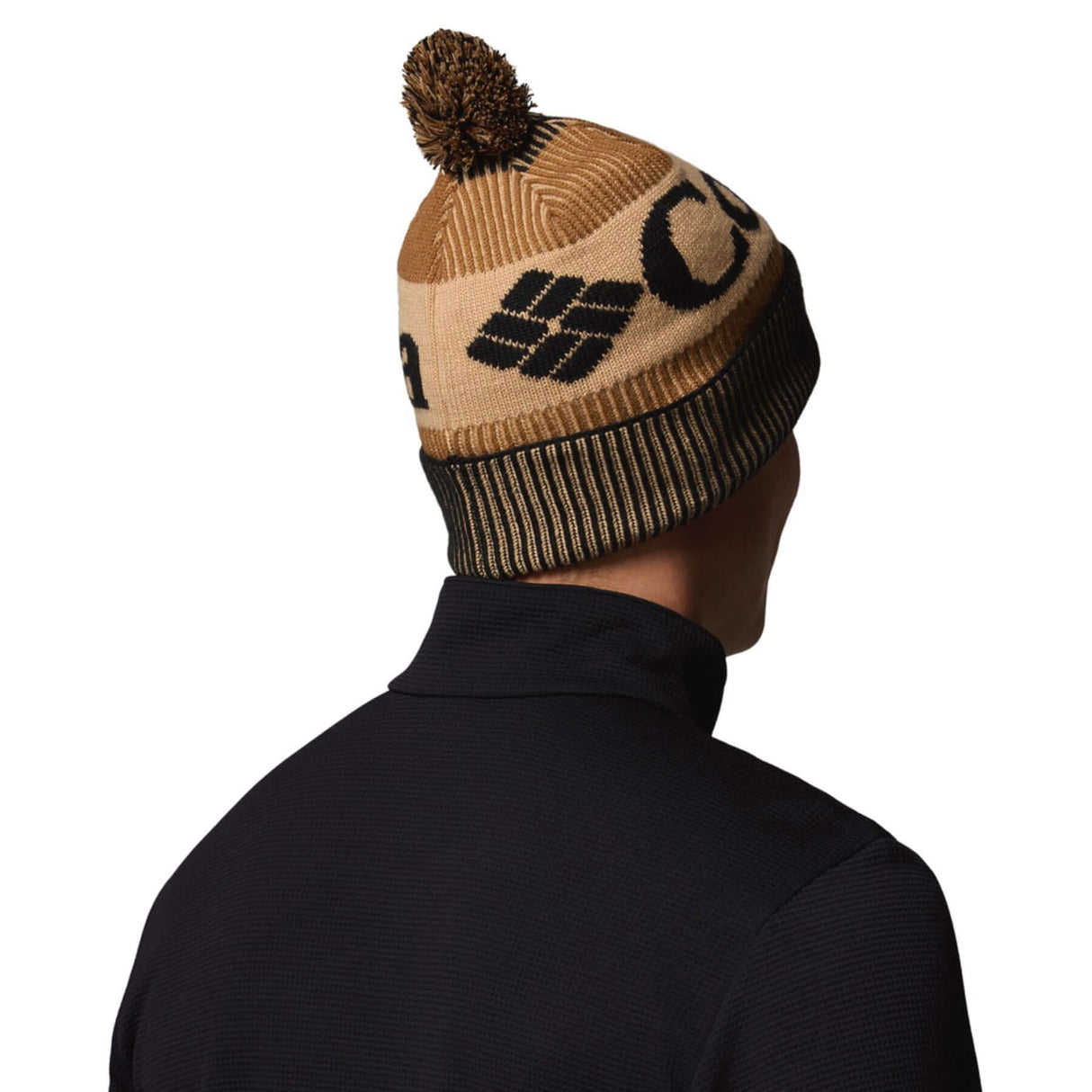 Columbia Polar Powder III Beanie Black/Camel Brown/Canoe-City Grey/Black/Columbia Grey-Everblue/Crushed Blue/Citron Haze-Zing/Lavender Pearl/Shark #- 53 Degrees North 
