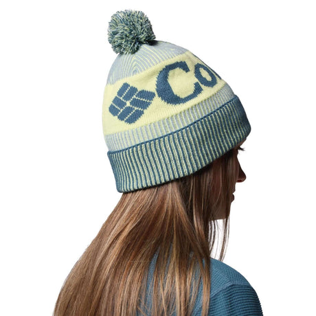 Columbia Polar Powder III Beanie Black/Camel Brown/Canoe-City Grey/Black/Columbia Grey-Everblue/Crushed Blue/Citron Haze-Zing/Lavender Pearl/Shark #- 53 Degrees North 