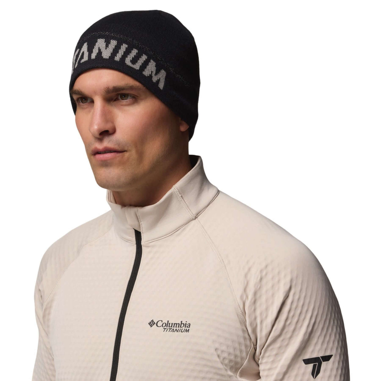 Columbia Heat III Beanie Black/Reflective T Spike #- 53 Degrees North 