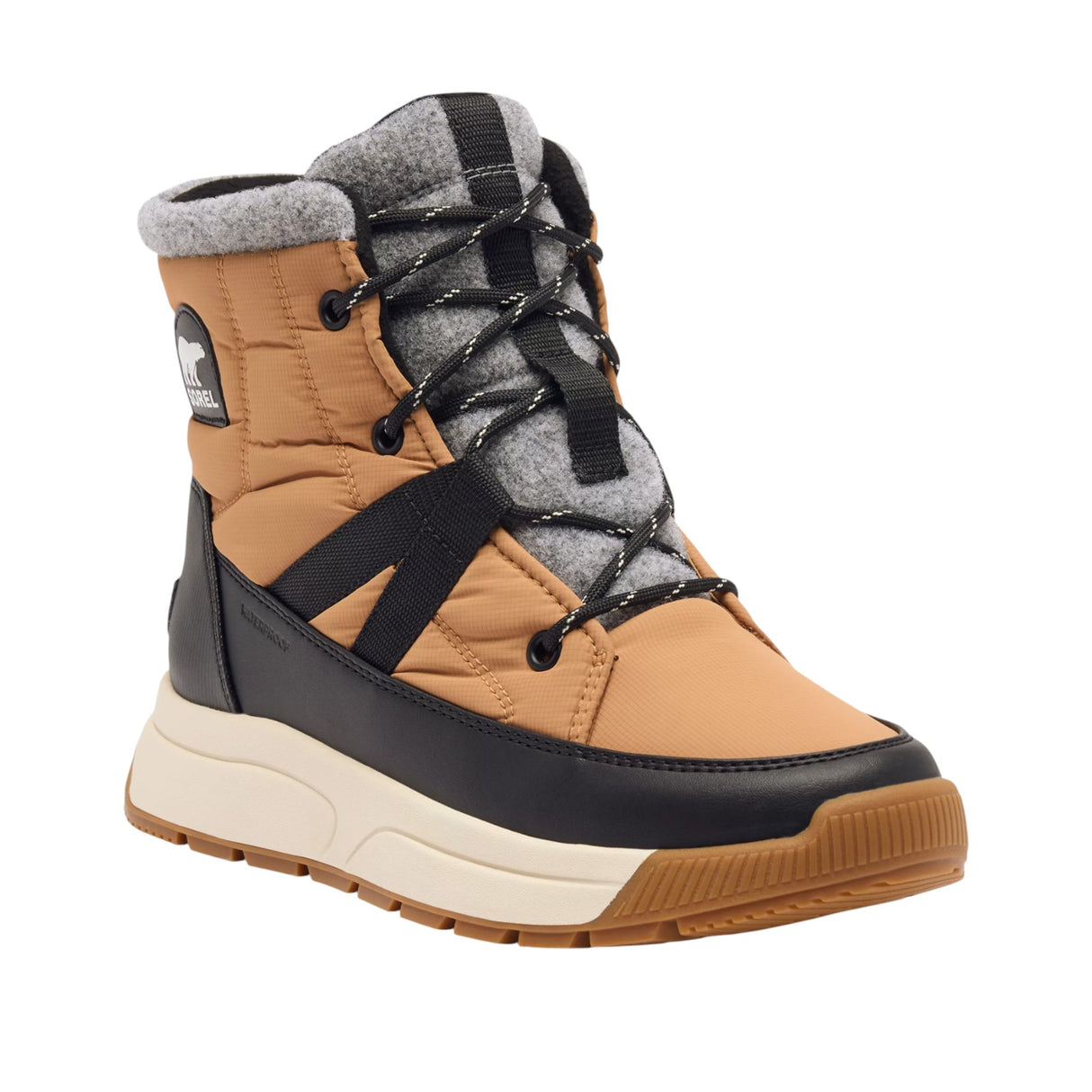 Sorel Women's Whitney III Mid Waterproof Boots Black/Sea Salt / UK 4-Black/Sea Salt / UK 5-Black/Sea Salt / UK 6-Black/Sea Salt / UK 7-Black/Sea Salt / UK 8 #- 53 Degrees North 