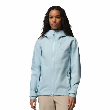 Columbia Women's Trailborne 2.5L Waterproof Shell Jacket Marine Light / X-Small-Marine Light / Small-Marine Light / Medium-Marine Light / Large-Marine Light / X-Large #- 53 Degrees North 