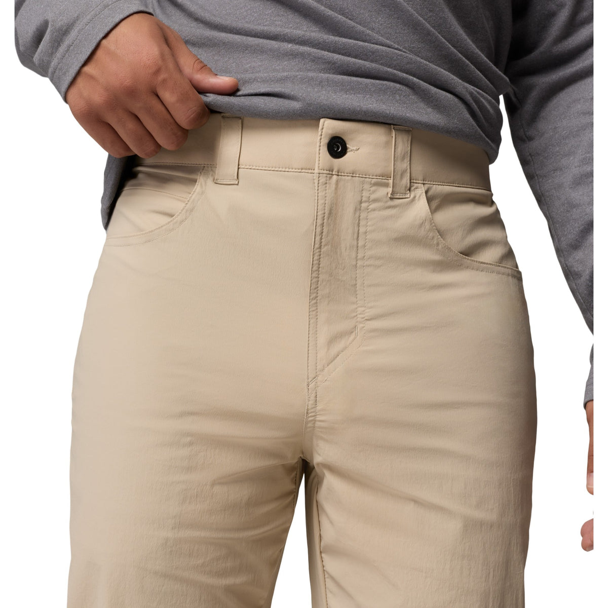 Men's ROC Lite 5 Pocket Hiking Trousers - Ancient Fossil