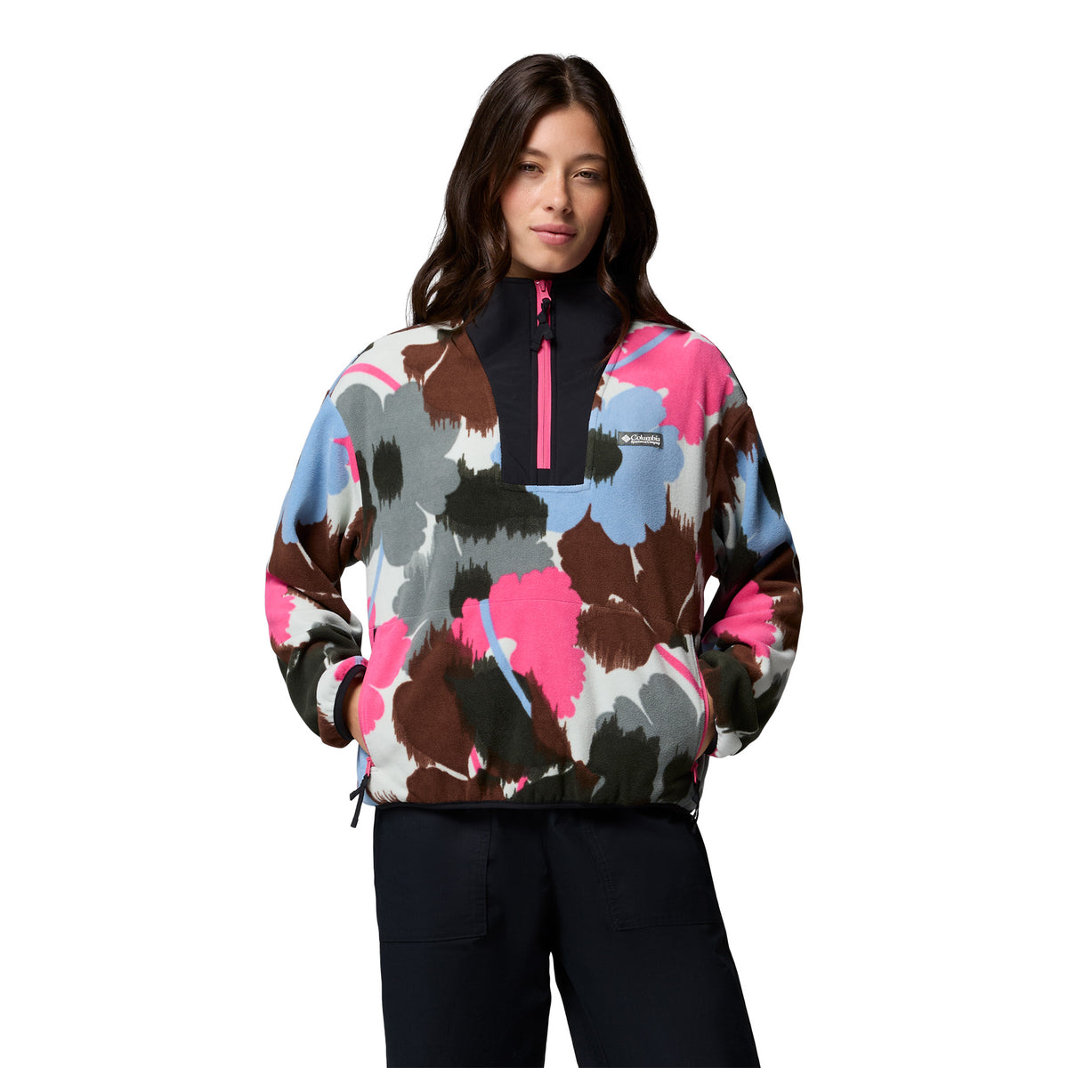 Women's Sequoia Grove II Printed Half Zip Fleece