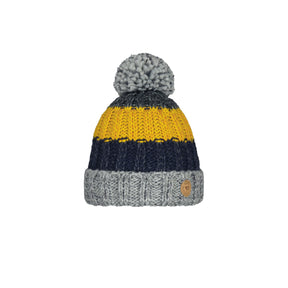 Barts Kids' Wilhelm Fleece Lined Beanie Yellow / 55cm-Green / 55cm #- 53 Degrees North 