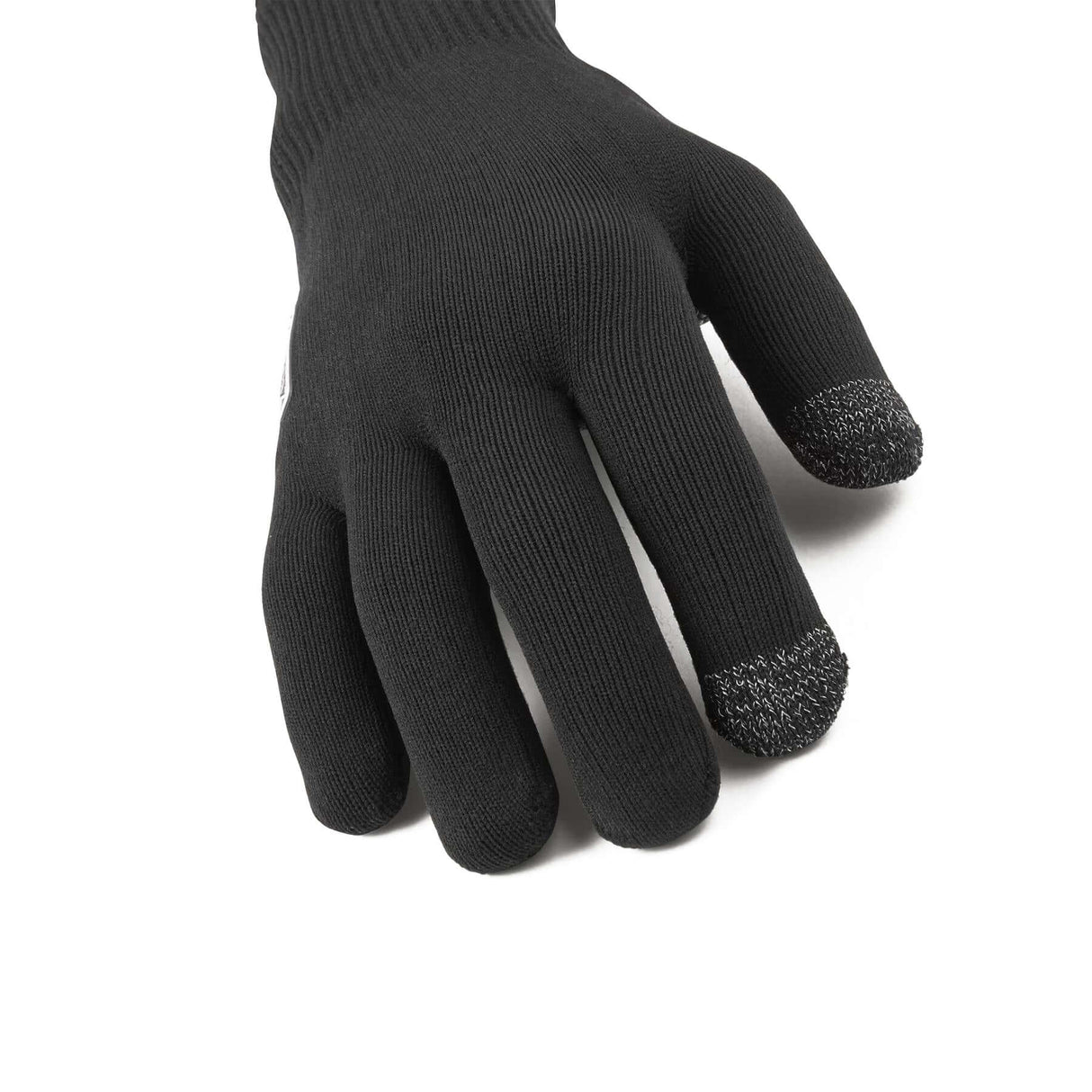 Sealskinz Anmer Waterproof All Weather Ultra Grip Knitted Gloves Black / Small-Black / Medium-Black / Large-Black / X-Large #- 53 Degrees North 