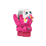Barts Kids' Nylon Mitts 3D Fuchsia / Size 2-Fuchsia / Size 3-Fuchsia / Size 4-Green / Size 2-Green / Size 3 #- 53 Degrees North 