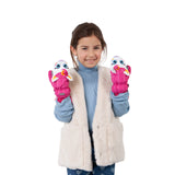 Barts Kids' Nylon Mitts 3D Fuchsia / Size 2-Fuchsia / Size 3-Fuchsia / Size 4-Green / Size 2-Green / Size 3 #- 53 Degrees North 