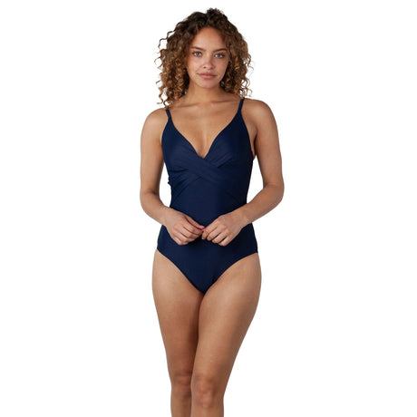 Barts Women's Kelli Shaping One Piece Classic Swimsuit Navy / X-Small-Navy / Small-Navy / Medium-Navy / Large-Navy / X-Large #- 53 Degrees North 