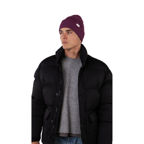 Barts Kinabalu Beanie Wheat-Aubergine-Bright Blue-Light Pistache-Green #- 53 Degrees North 