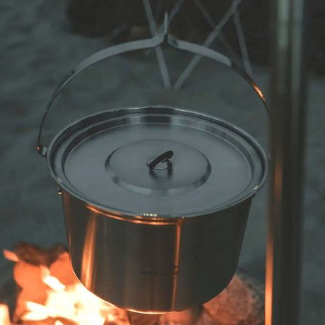 Easy Camp Campfire Aluminum Tripod Silver #- 53 Degrees North 