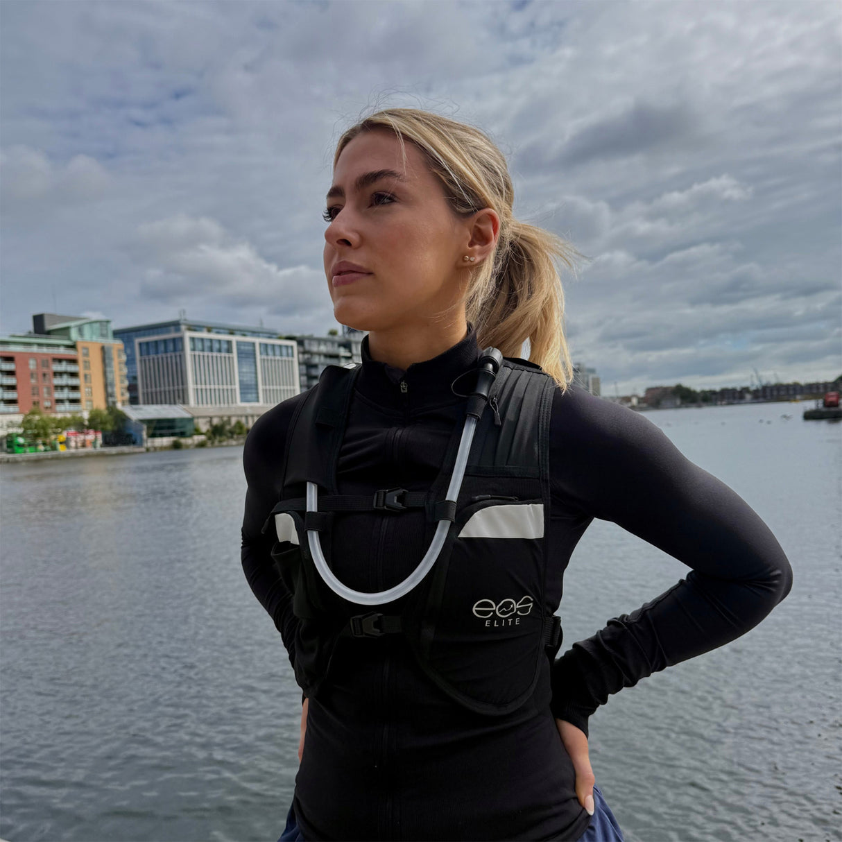 EOS Elite UltraEndure Running & Trail Vest Black / Small-Black / Large #- 53 Degrees North 