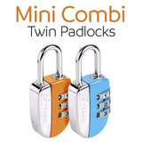 Go Travel Mini Combi Twin Padlocks Default Title #- 53 Degrees North 