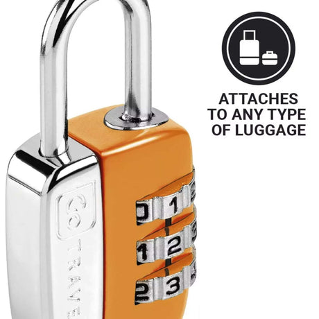 Go Travel Mini Combi Twin Padlocks Default Title #- 53 Degrees North 