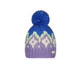 Barts Curley Beanie Pale Army-Violet-Berry-Beige #- 53 Degrees North 