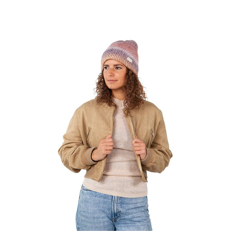 Barts Fanatail Turnup Berry-Beige #- 53 Degrees North 