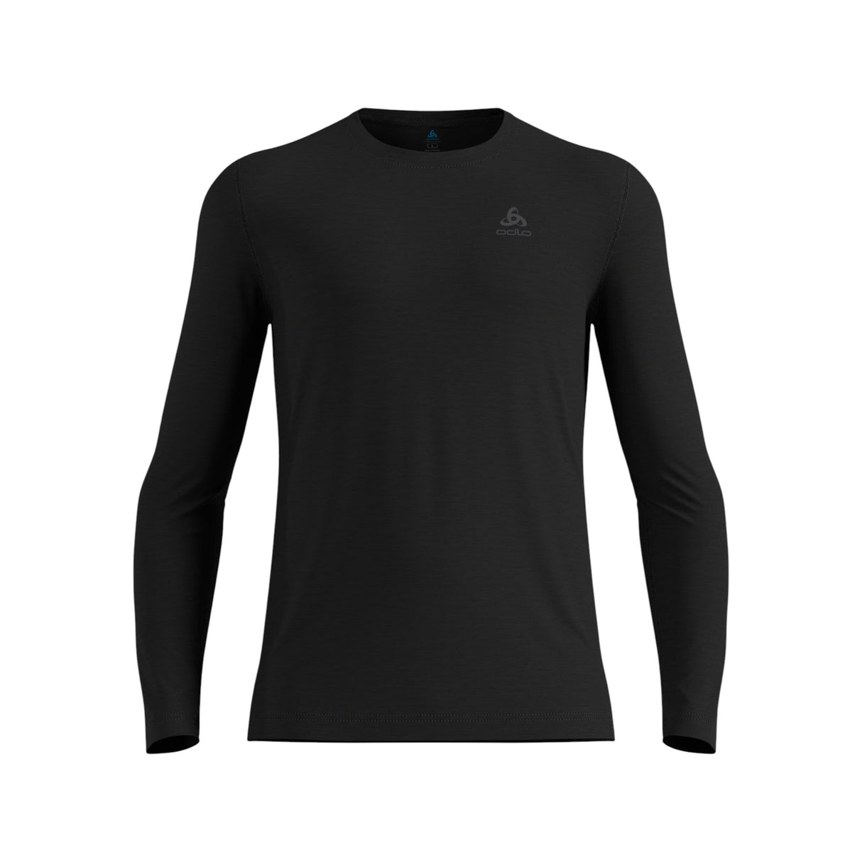 Odlo Men's Merino 160 Baselayer Top Crew Neck Black / Small-Black / Medium-Black / Large-Black / X-Large-Black / XX-Large #- 53 Degrees North 