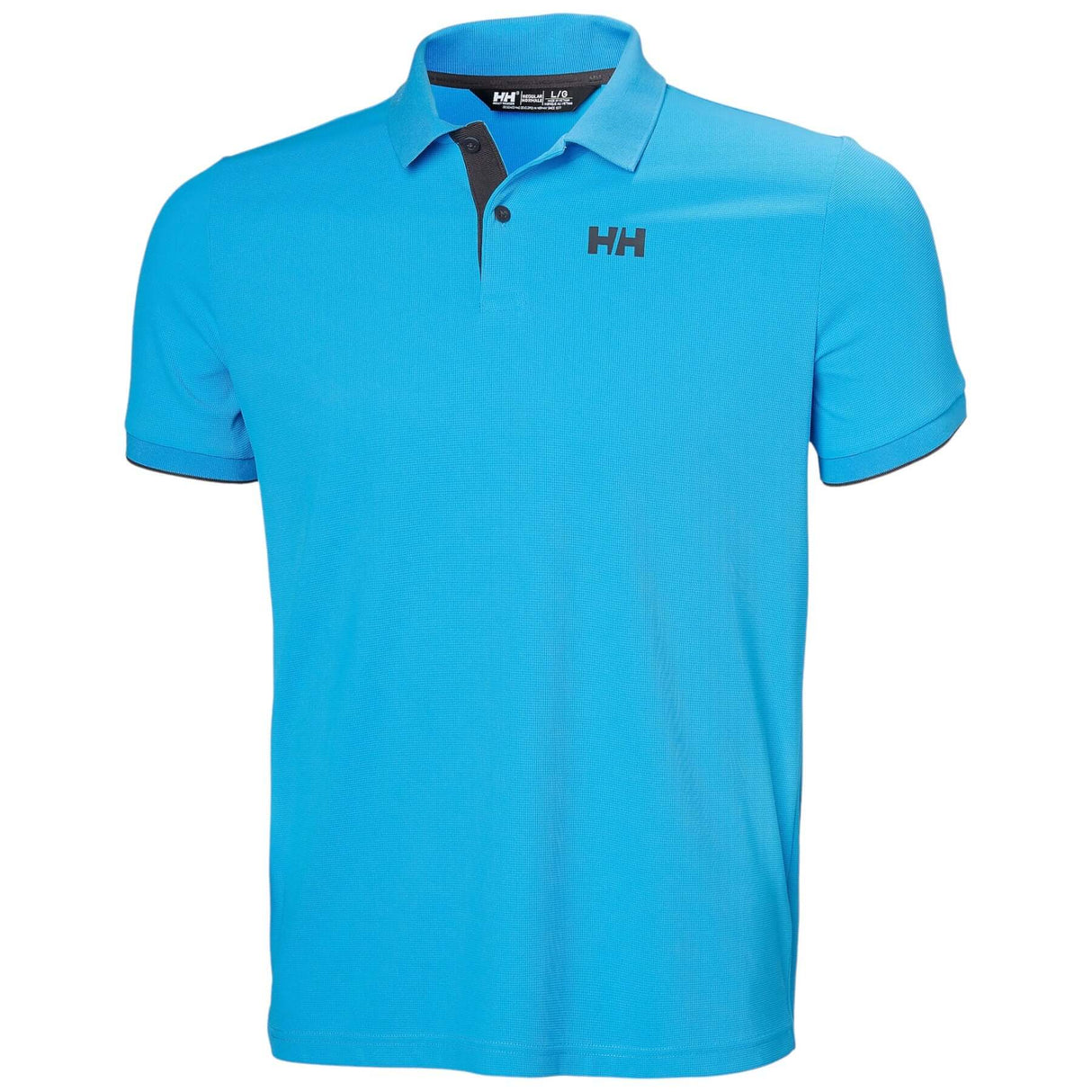 Helly Hansen Men's Ocean Polo Shirt 2.0 Cyan / Small-Cyan / Medium-Cyan / Large-Cyan / X-Large-Cyan / XX-Large #- 53 Degrees North 