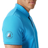 Helly Hansen Men's Ocean Polo Shirt 2.0 Cyan / Small-Cyan / Medium-Cyan / Large-Cyan / X-Large-Cyan / XX-Large #- 53 Degrees North 