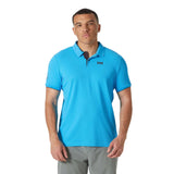 Helly Hansen Men's Ocean Polo Shirt 2.0 Cyan / Small-Cyan / Medium-Cyan / Large-Cyan / X-Large-Cyan / XX-Large #- 53 Degrees North 